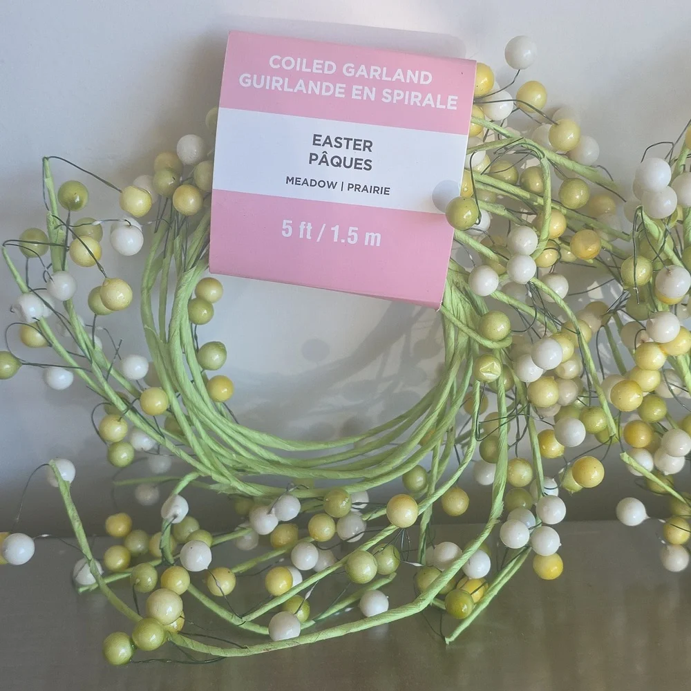 Ashland EASTER Garland - Green and Yellow